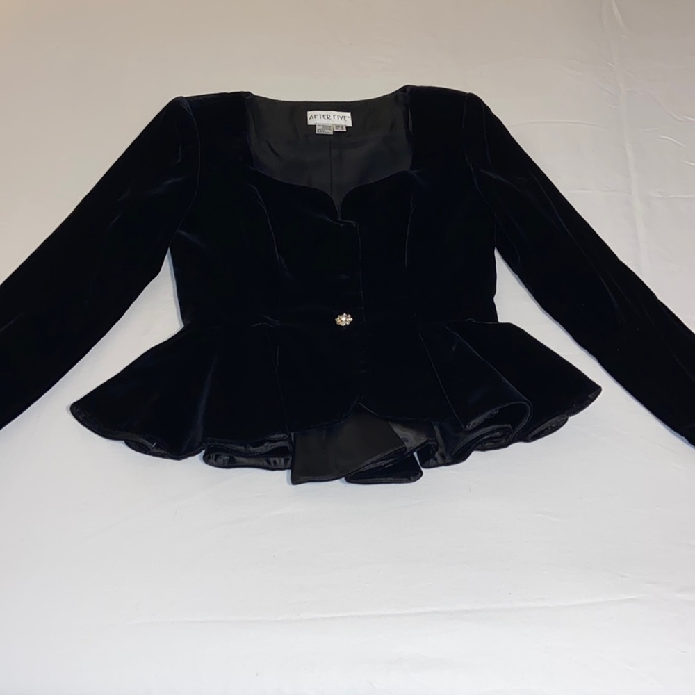Velour Evening Jacket
